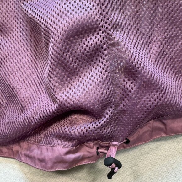 Cabela's Women Packable Windbreaker Jacket Small Hooded Outdoors Full Zip Casual - Picture 7 of 13